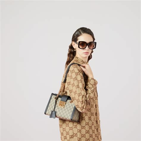 gucci pvc beach bag|padlock small gg shoulder bag.